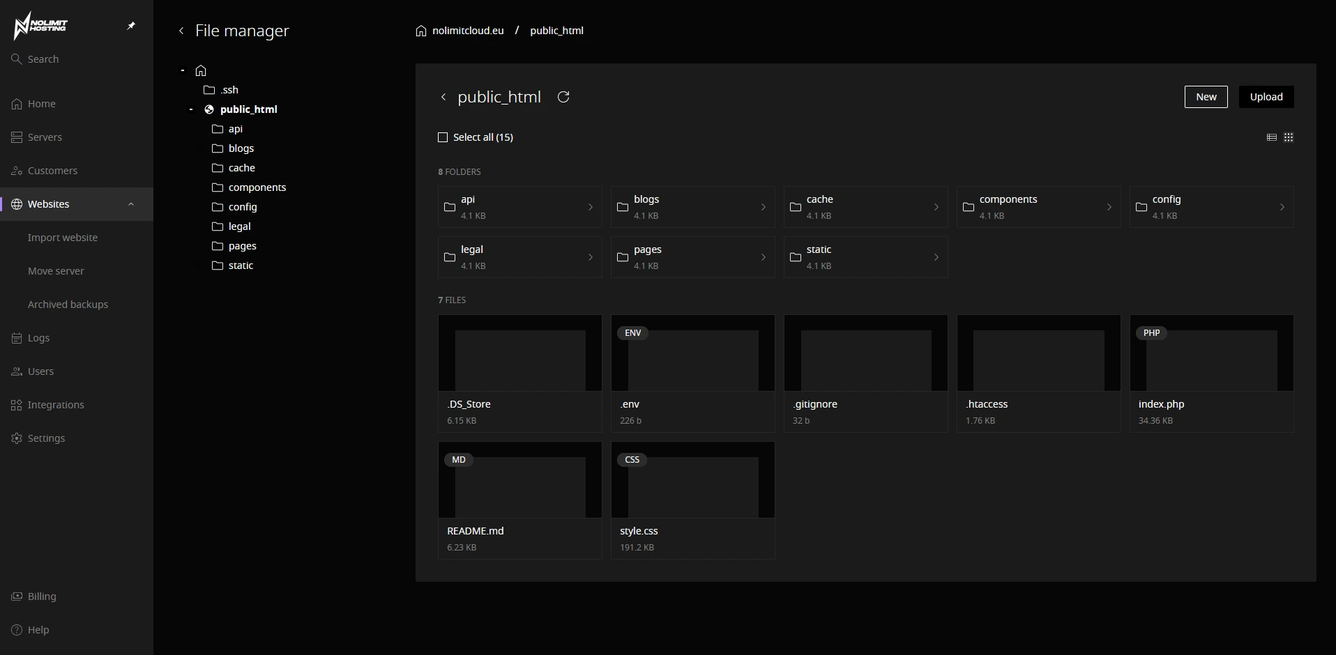 Website File Manager